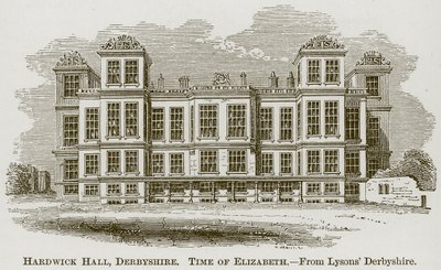 Hardwick Hall，德比郡，英国综合历史的插图 作者 英语学校