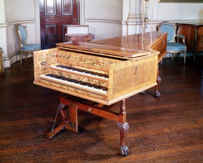 大键琴，Jacob Kirckman，英语，1766年 作者 英语学校