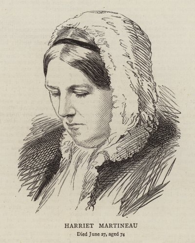 Harriet Martineau (雕刻) 作者 英语学校