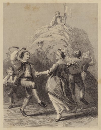 Harvest Dance (engraving) 作者 英语学校
