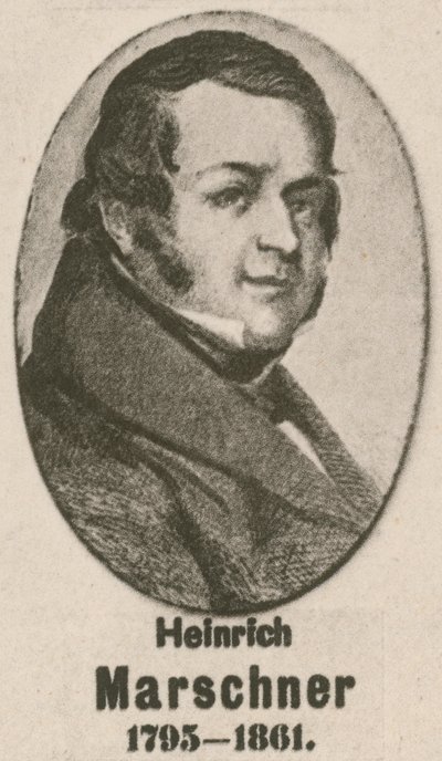 Heinrich Marschner（雕刻） 作者 英语学校