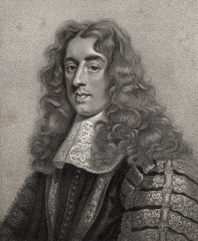 Heneage Finch，插图来自&39;皇家和贵族作者目录，第三卷&39;，于1806年出版 作者 英语学校