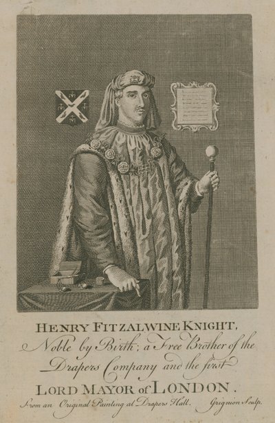 Henry Fitzalwine，伦敦第一任市长 作者 英语学校