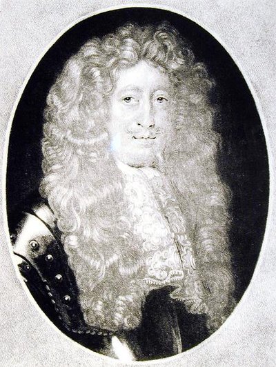亨利霍华德（1628-84）诺福克第六公爵，英国历史上杰出人物肖像的插图，由Richard Earlom（1743-1822）和查尔斯特纳（1775-1857）刻（mezzotint） 作者 英语学校