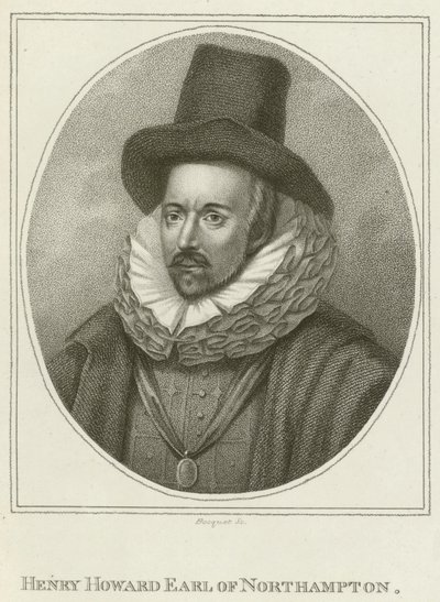 Henry Howard, Earl of Northampton (engraving) 作者 英语学校