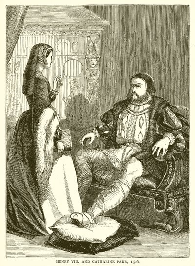 亨利八世和凯瑟琳帕尔，1546年 作者 英语学校