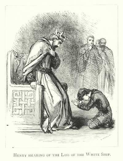 亨利听说白船失事（版画） 作者 英语学校