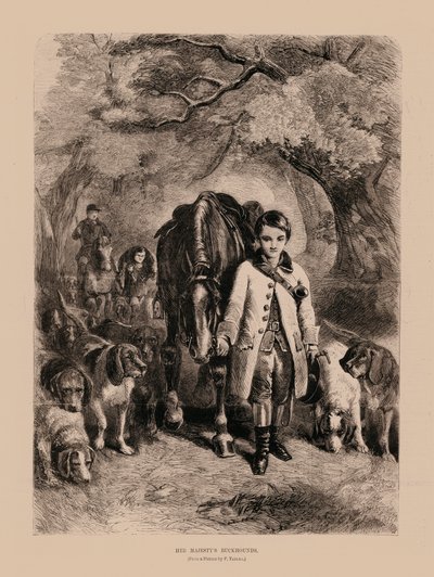 女王陛下的猎犬（雕刻） 作者 英语学校