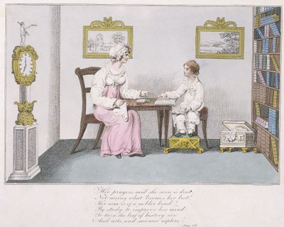 她的祈祷，1817年 作者 英语学校