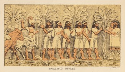 希罗多德：巴比伦俘虏（彩色石版画） 作者 英语学校