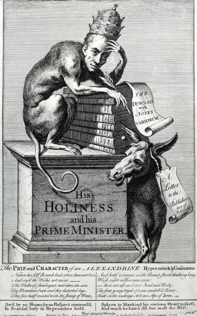 尊者和他的首相，1729年 作者 英语学校