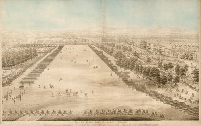 为纪念他于1799年6月4日生日，国王陛下审查了在海德公园聚集的志愿军团 作者 英语学校