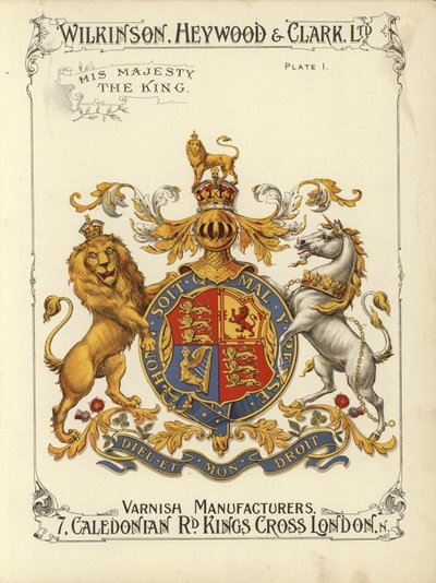 国王陛下 (chromolitho) 作者 英语学校