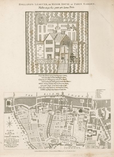 Hollands Leaguer，或巴黎花园庄园，基督教堂，萨里 作者 英语学校