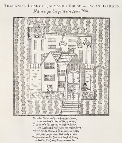 Hollands Leaguer，或庄园，巴黎花园，Southwark，伦敦 作者 英语学校