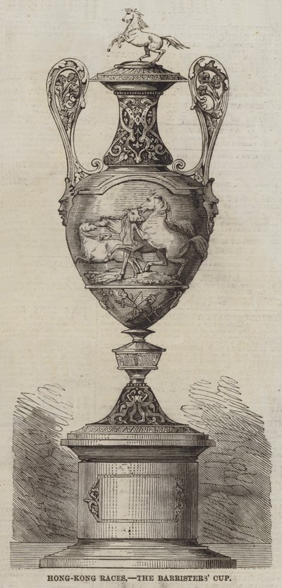 香港赛马大律师杯（版画） 作者 英语学校