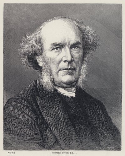 Horatius Bonar，DD（雕刻） 作者 英语学校