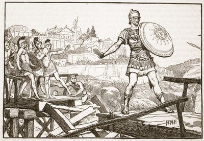 Horatius Cocles为桥梁辩护 作者 英语学校