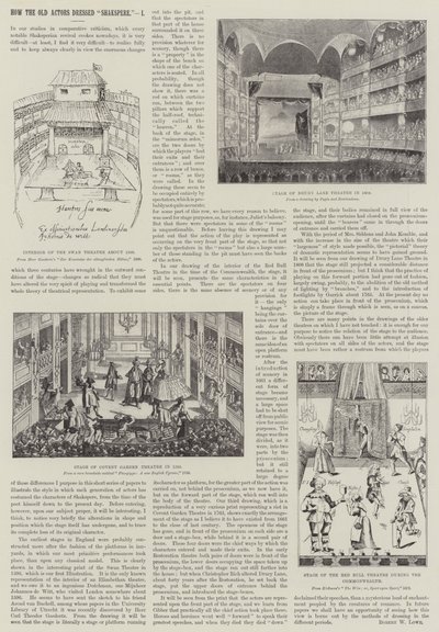 老演员如何打扮“莎士比亚”（版画） 作者 英语学校