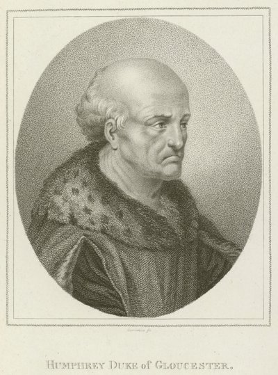 Humphrey, Duke of Gloucester (engraving) 作者 英语学校
