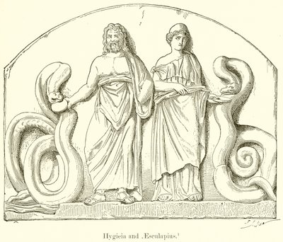 Hygieia和Aesculapius 作者 英语学校