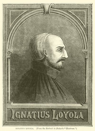 Ignatius Loyola (engraving) 作者 英语学校