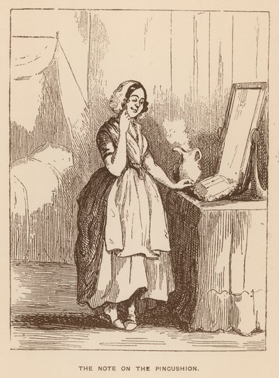 由Thackeray的名利场的插图 作者 英语学校