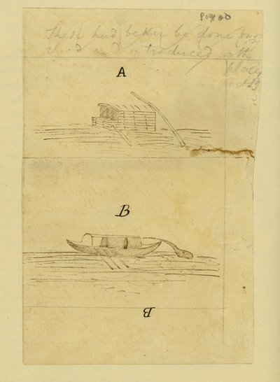 插图，写信，写在美国西部的旅程上......，Elias Fordham Pym，1818年（另见332331） 作者 英语学校