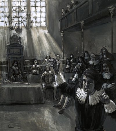 在议会中，奥利弗·克伦威尔（Oliver Cromwell）用直率，直率的演讲代表“穷人” 作者 英语学校
