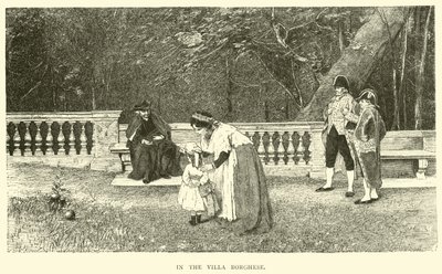在Villa Borghese别墅 作者 英语学校