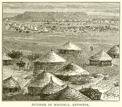 Magdala，Abyssinia内部 作者 英语学校