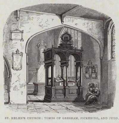 St Helens Bishopsgate内部 作者 英语学校