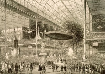 伟大的展览的内部，盛大的国家开放1851年5月1日 作者 英语学校