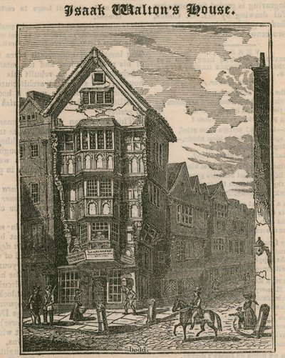 Isaak Waltons House，Fleet Street，London 作者 英语学校