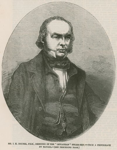 Isambard Kingdom Brunel，Leviathan蒸汽船的设计者 作者 英语学校