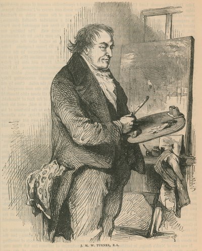 JMW Turner，艺术家 作者 英语学校