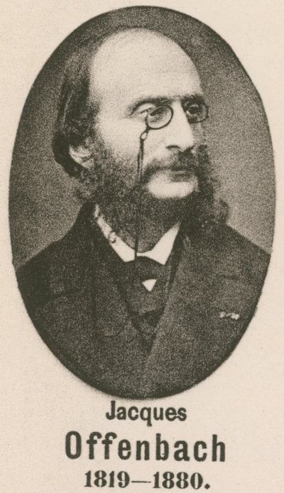 Jacques Offenbach（雕刻） 作者 英语学校