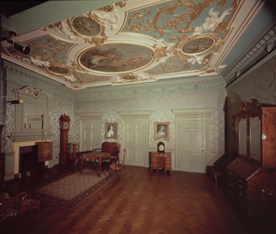 James Gibbs来自Henrietta Place的客厅，c.1728 作者 英语学校