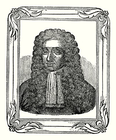 詹姆斯二世生于1633年，1685年加冕，1701年去世（雕刻）。 作者 英语学校