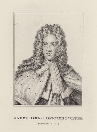 James Radcliffe, Earl of Derwentwater (engraving) 作者 英语学校