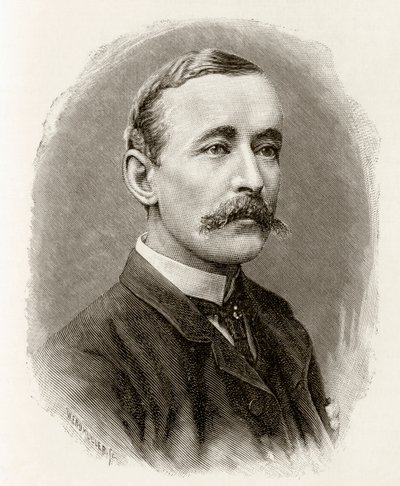 James Sligo Jameson，1890年（木版画） 作者 English School