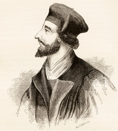 Jan Hus，1865年 作者 英语学校