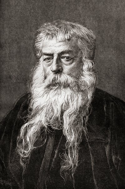 Jean-Louis Ernest Meissonier (1815-1891) 摘自《评论评论》，1891 年出版（版画） 作者 英语学校