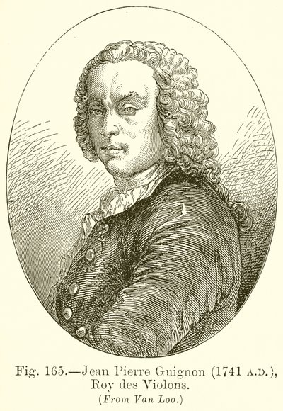 Jean Pierre Guignon，小提琴1741年的罗伊 作者 英语学校