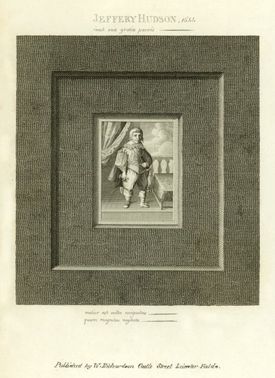 Jeffery Hudson，矮人 作者 英语学校