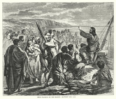 Jesus teaching by the Seaside, Matthew XIII 作者 英语学校