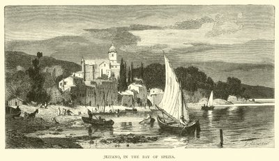 Jezzano，位于Spezia湾 作者 英语学校