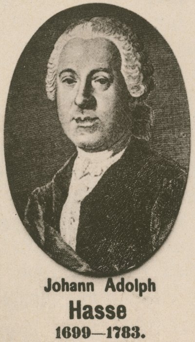Johann Adolph Hasse（凹版印刷） 作者 英语学校