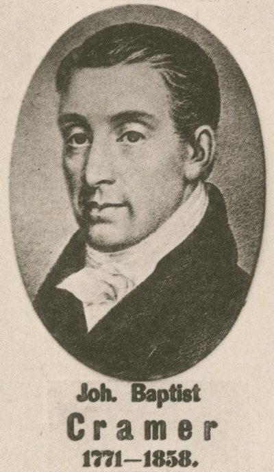 Johann Baptist Cramer（凹版印刷） 作者 英语学校