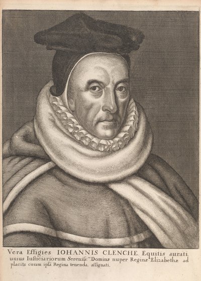 John Clenche，1666年伦敦William Dugdale的英国法律历史纪念馆 作者 英语学校